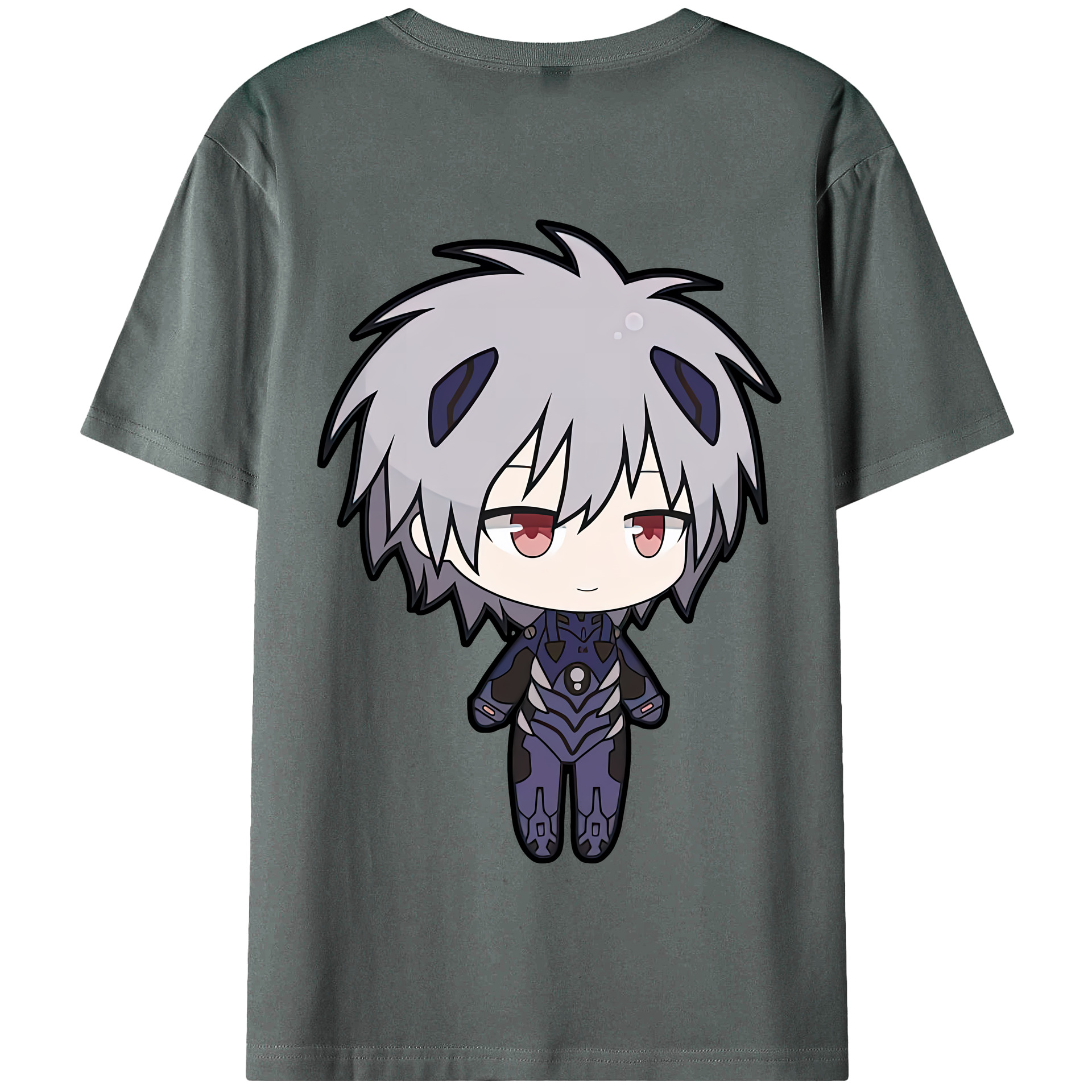 （画像用） EVA 新世紀エヴァンゲリオン 綿100％半袖Tシャツ（背面プリント）